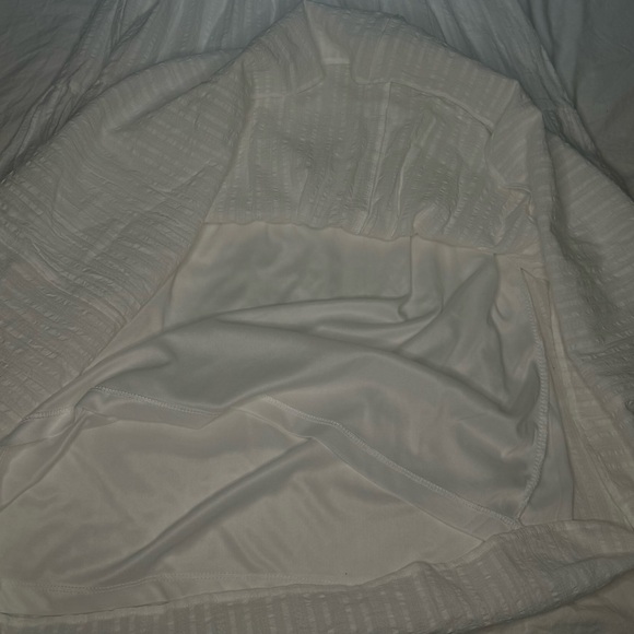 NWT - LUCKY BRAND Maxi Tiered Dress / Ivory / Inner Liner / Straps / Boho Medium - Picture 11 of 11